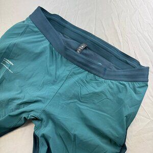 Men's Lululemon SenseKnit Composite Running Tight Green Jasper XL Sports Preppy